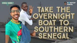 Senegal: Episode 7 | Overnight Boat to Ziguinchor | World Cup SEN v. Qatar | Travel Vlog