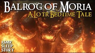 Durin's Bane: Balrog of Moria | A LOTR ASMR Sleep Story with Ambience