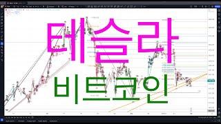 [테슬라](feat. 비트코인)  테슬라와 비트코인 둘 다 바닥 확인 과정을 거친 후 막바지 파동을 위해 상승 전환할 가능성이 큽니다. 2024 12 28