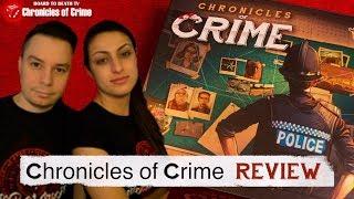 Chronicles of Crime Board Game Video Preview