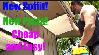 How to Install New Soffit on an Old House