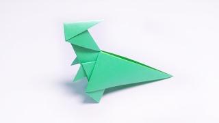[공룡 종이접기]파라사우롤로푸스 접기, 折纸恐龙, Origami dinosaur Parasaurolophus