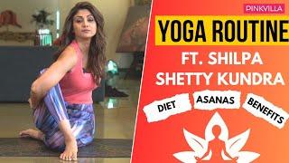 Daily Yoga Routine Ft. Shilpa Shetty Kundra | Yoga for Beginners | Yogasana | Shilpa Shetty Diet