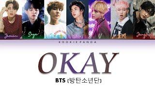 How Would BTS sing OKAY by Chase Atlantic Lyrics (FANMADE)