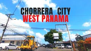 Driving Downtown - La Chorrera City West of Panama - Panama Streets