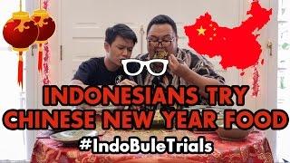 #IndoBuleTrials: Indonesians Try Chinese New Year Food