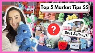 Avoid these craft market MISTAKES! Surprising best sellers | Crochetwithelena