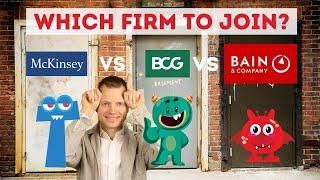 McKinsey vs BCG vs Bain : Which MBB consulting firm should YOU join? (Comparison & recommendation)