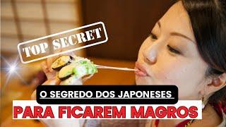 O Segredo dos japoneses para ficarem magros! Como emagrecer comendo arroz?!