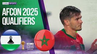 Lesotho (LES) vs Morocco (MAR) | AFCON 2025 Qualifiers HIGHLIGHTS | 09/09/24 | beIN SPORTS USA