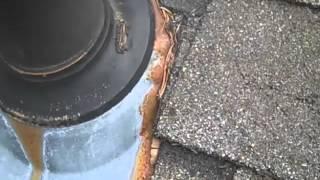 Roof Repairs - Troubleshooting Composition Roof Pipe Flashing and B Vent Leaks