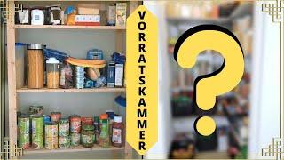 Vorratskammer umgestalten/ Pantry Makeover/ Vorratskammer für kleines Geld/deutsch/