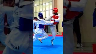 Confidence vs Overconfidence #taekwondo #fight #shorts