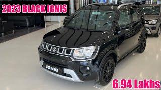 Dark Black Edition 2023 Maruti Suzuki Ignis|New Maruti Suzuki Ignis Black colour|2023 Ignis Zeta