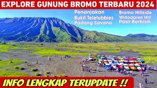 PESONA GUNUNG BROMO TERBARU 2024‼️ PASIR BERBISIK, PADANG SAVANA, KAWAH BROMO, BUKIT TELETUBBIES‼️