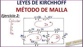 LEY DE KIRCHHOFF (MALLAS) / EJERCICIO 2