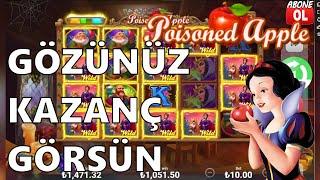 Güzel bir Slot Oyunu Buldum | Kupa kızı Kubra Casino Poisoned Apple Oynuyor.