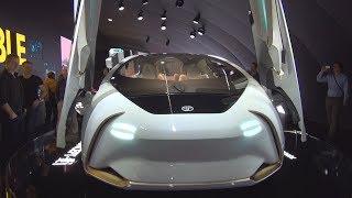 Toyota Concept-i Exterior and Interior