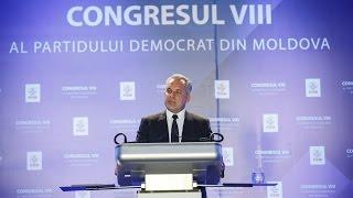 Discursul lui Vlad Plahotniuc, la cel de-al optulea congres al Partidului Democrat din Moldova