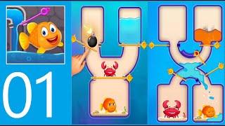 Save the Fish - Pull the Pin Game | Game Walkthrough | akosibalweg