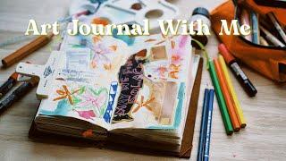 Stress-Free Art Journaling with Watercolors, Colored Pencils | Janethecrazy