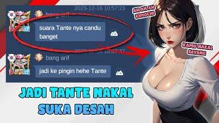 AKU MENJADI TANTE NAKAL DI TENGAH MALAM DAN INI YANG TERJADI – MOBILE LEGENDS INDONESIA