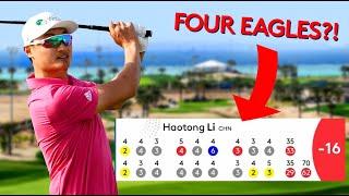 Pro Golfer Makes FOUR Eagles In One Round!