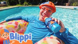 Blippi's Makes a Splash!  Moonbug Kids  Learning Corner