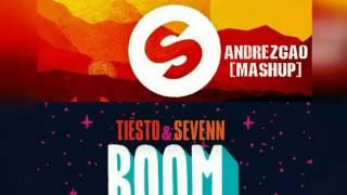 Tiesto & Sevenn - BOOM VS. Alok & Bhaskar - FUEGO (AndrezGao Mashup)