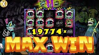 My MAX WIN  In The NEW Slot  Chaos Crew 2 - Online Slot EPIC Big WIN - Hacksaw Gaming