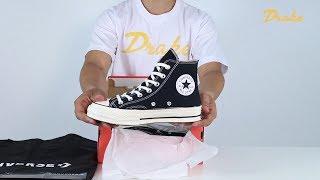 Converse Chuck Taylor All Star 1970s Đen Cổ Cao 162050