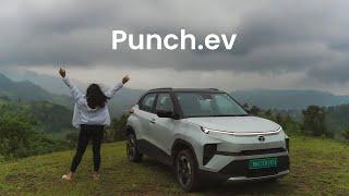 First Driving Experience of Punch EV | Aditi Raval | Statue Of Unity