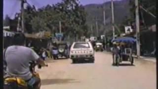 PATONG BEACH, Phuket 1988. Drove down the Beach Road and into Bangla Road.