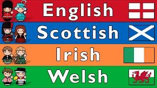 UNITED KINGDOM: ENGLISH, SCOTTISH GAELIC, IRISH, & WELSH