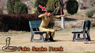 Fake SNAKE Prank Real Funniest Video On Public | By Pendo Brand Tv