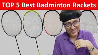 TOP 5 BEST BADMINTON RACKETS UNDER 1500INRTop 5 Best BADMINTON Racquets