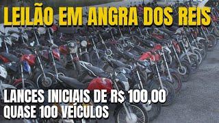 LEILÃO EM ANGRA DOS REIS - RJ QUASE 100 VEÍCULOS COM LANCES INICIAIS QUE COMEÇAM APENAS DE R$ 100,00