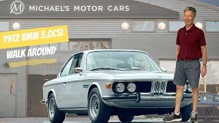 1972 BMW 3.0CSi - walk around