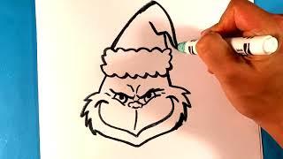 How to Draw the Grinch - Easy Drawing Lessons