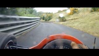 Steve Marr - Driver's Eye View at Doune Hillclimb