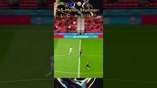  45-Meter Soccer Skill Showdown!  (Shock and Awe #soccer moments) #shorts #football #viral #game