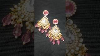 Diy earrings  #handmade #creative #shorts #trending #craft #earrings