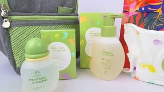 Kit Natura Mamãe e Bebê com frasqueira Natal 2019