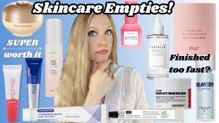 Skincare EMPTIES: the oversaturation of peptides (oh no)