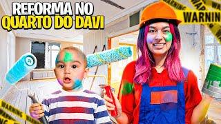 REFORMAMOS O QUARTO DO DAVI *destruimos tudo?