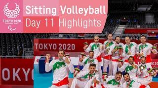 Sitting Volleyball Highlights | Day 11 | Tokyo 2020 Paralympic Games