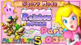 Mario Party 5 | Story Mode | Rainbow Dream | Peach Gameplay