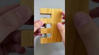 Can you remove the bolt from the wooden block?#Puzzles #IQ #iqtest