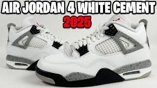 AIR JORDAN 4 WHITE CEMENT 2025 REVIEW: EVERYTHING YOU NEED TO KNOW + 2012, 2016, 2025 COMPARISON