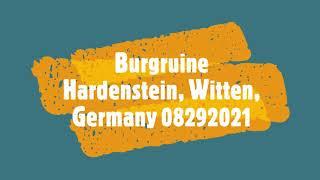 Burgruine Hardenstein, Witten, Germany 08292021